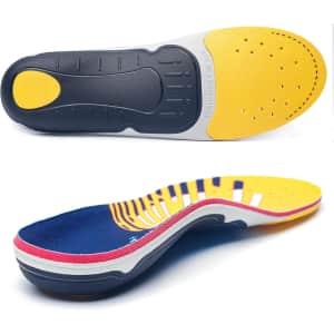 Archepaid Men's or Women's Plantar Fasciitis Relief Arch Support Orthotic Insoles: $12.99 Archepaid Men's or Women's Plantar Fasciitis Relief Arch Support Orthotic Insoles: $12.99