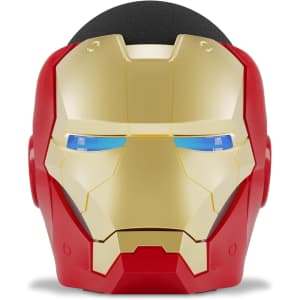 Amazon Echo Dot (5th Gen) with Iron Man Stand: $65