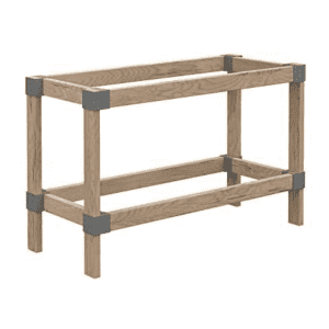 Heavyweight 2x4-Foot Do-It-Yourself Workbench Kit: $25