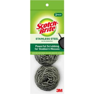 Scotch-Brite Stainless Steel Scrubber 3-Pack: $2.36 via Sub. & Save