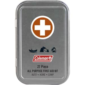 Coleman 27-Piece Mini First Aid Kit: $5.50