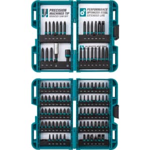 Makita Impactx 100-Piece Driver Bit Set: $20