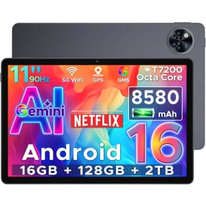 Doogee U11 11" 16GB+128GB Android 16 Tablet: $89.99