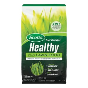 Scotts Turf Builder Healthy Plus Lawn Food 8,000-sq. ft. All-Purpose Fertilizer: $47