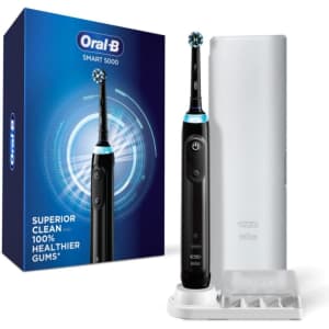 Oral-B Pro 5000 Smartseries Power Rechargeable Electric Toothbrush: $45