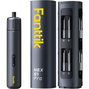 Fanttik S1 Pro Electric Screwdriver with 16 Bits: $59.99