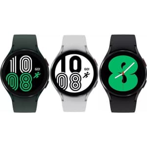 Refurb Samsung Galaxy Watch 4 44mm Smartwatch: $28 Refurb Samsung Galaxy Watch 4 44mm Smartwatch: $28
