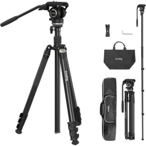 SmallRig CT210 75" Video Camera Tripod: $111.99 SmallRig CT210 75" Video Camera Tripod: $111.99
