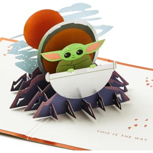 Hallmark Star Wars Pop Up Birthday/Congratulations Card: $3.88