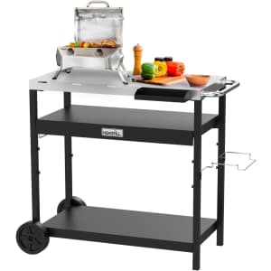 Nexgrill Large Stainless Steel Grill Table: $41