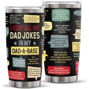 Dad Jokes 20-oz. Tumbler: $4