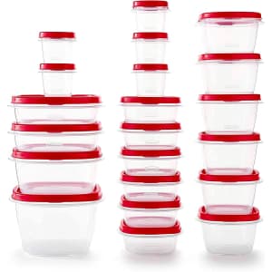 Rubbermaid 42-Piece Food Storage Container Set: $15