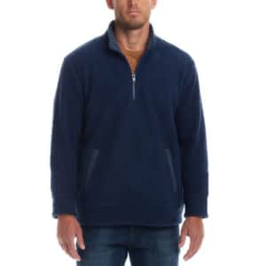Weatherproof Vintage Men's Teddy Quarter Zip Sweater: $14.96