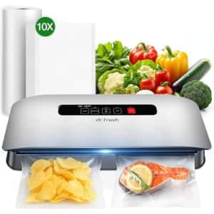 8-in-1 Vacuum Sealer Food Machine: $19.99