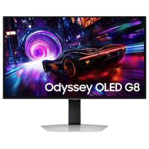 Samsung Odyssey G8 G81SF 32" 4K HDR 240Hz OLED Gaming Monitor: $1,100 w/ $100 Samsung Gift Card