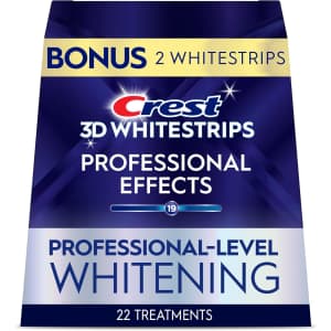 Crest 3D Whitestrips Professional Effects 22 Treatments: $28 w/ subscribe and save Crest 3D Whitestrips Professional Effects 22 Treatments: $28 w/ subscribe and save