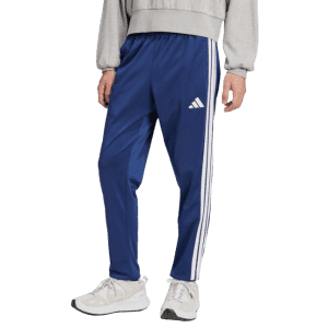 adidas Men's 3-Stripes Tricot Regular Tapered Track Pants: $12