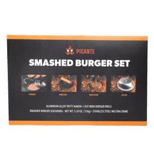Pica Picante Smashed Burger Set: $15