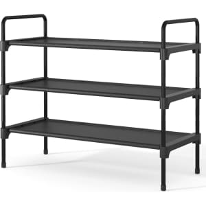 Kitsure 3-Tier Shoe Rack: $9.95
