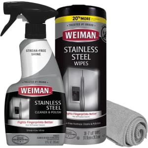 Weiman Stainless Steel Cleaner Kit: $18 Weiman Stainless Steel Cleaner Kit: $18