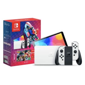 Nintendo Switch OLED Mario Kart 8 Deluxe Console Bundle: $275 Nintendo Switch OLED Mario Kart 8 Deluxe Console Bundle: $275