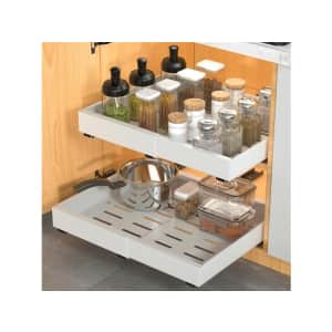 Expandable Slide-Out Cabinet Organizer 2-Pack: $26