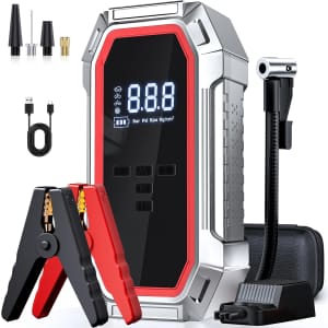 Dechanie 5,000A 160PSI 12V Jump Starter & Air Compressor: $30 w/ Prime Dechanie 5,000A 160PSI 12V Jump Starter & Air Compressor: $30 w/ Prime