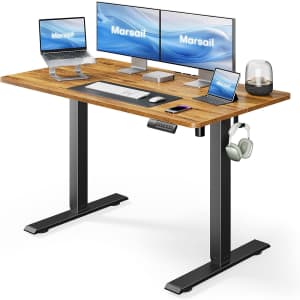 Marsail 48x24 Electric Standing Desk: $79.99