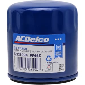 ACDelco GM Original Equipment PF46E Oil Filter: $3.12