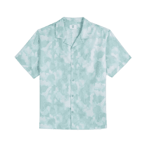 Mode of One Men's Relaxed-Fit Printed Camp Shirt: $12.33