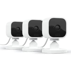 Blink Mini 1080p Security Camera 3-Pack: $30