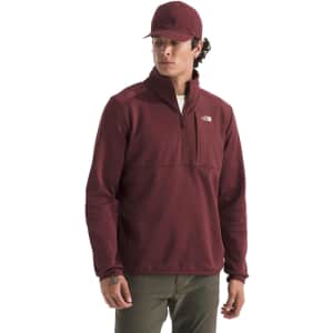 The North Face Men's TNF Performance Fleece 1/4 Zip Jacket: $56