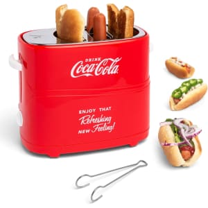 Nostalgia Coca-Cola Hot Dog Toaster: $25