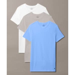 Calvin Klein Men's Cotton Classics Crewneck T-Shirt 3-Pack: $29
