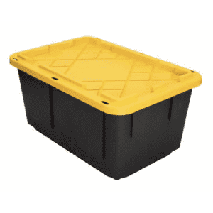 Greenmade 27-Gallon Snap Lock Storage Box: $8.99