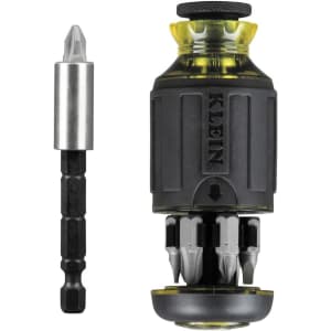 Klein Tools Multi-bit Stubby Screwdriver: $17