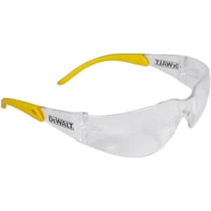 DeWalt Protector Clear Safety Glasses: $3.18