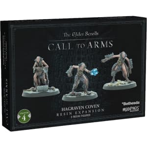 The Elder Scrolls: Call to Arms: Hagraven Coven Unpainted Resin Figure 3-Pack: $13.64