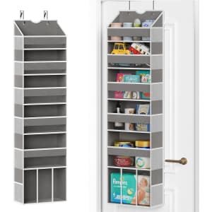 GGUO Over The Door 6-Shelf Hanging Organizer: $18.89 GGUO Over The Door 6-Shelf Hanging Organizer: $18.89