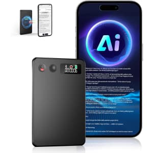 Zeoupt 64GB AI Voice Recorder: $49.99