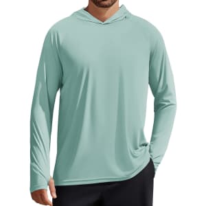 Pinspark Men's UPF 50+ Sun Protection Hoodie: $11.99