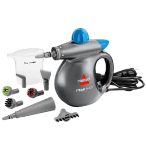 Certified Refurb Bissell Steam Shot Handheld Steam Cleaner. Use promo code "LONGWKND20" to get this price and beat what other stores charge for a new one by $28. It includes a 2-year Allstate warranty.
