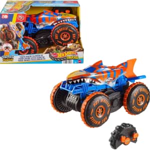 Hot Wheels Monster Trucks Tiger Shark Climber RC Vehicle: $27.99