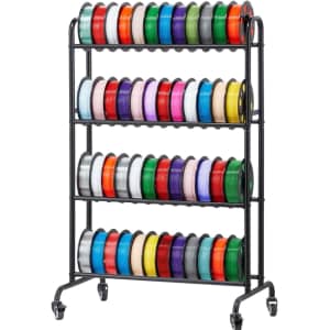 Vevor 3D Printer Filament 4-Tier Storage Rack: $29 Vevor 3D Printer Filament 4-Tier Storage Rack: $29