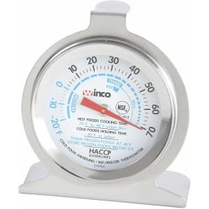 Winco Refrigerator Thermometer w/ Hook & Base: $2