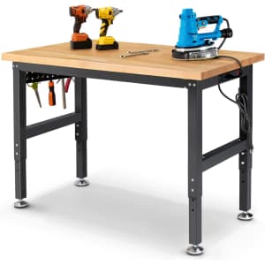 48" Adjustable Workbench: $106