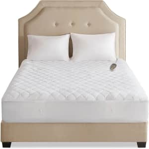 Beautyrest 3M Scotchgard Heated Full Mattress Pad: $28.02