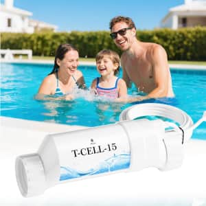 JHLion T-Cell-15 Salt Pool Chlorinator Cell Replacement: $350