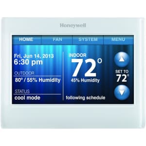 Honeywell 9000 Color Touch Screen WiFi Programmable Thermostat: $168