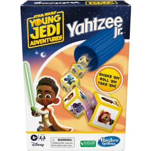 Yahtzee Jr. Star Wars: Young Jedi Adventures Edition Board Game: $3.31
